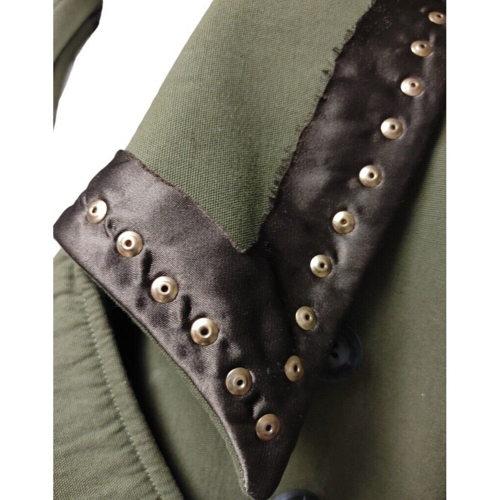 Military Double Breasted Coat by Realzz Official Sz L - Picture 8 of 12